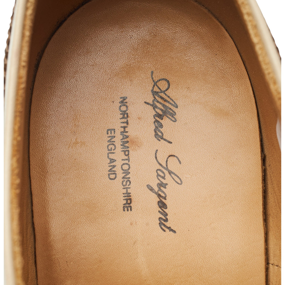 'Melly' Dark Brown & Cream Leather Oxford Spectator Brogues UK 7.5 F