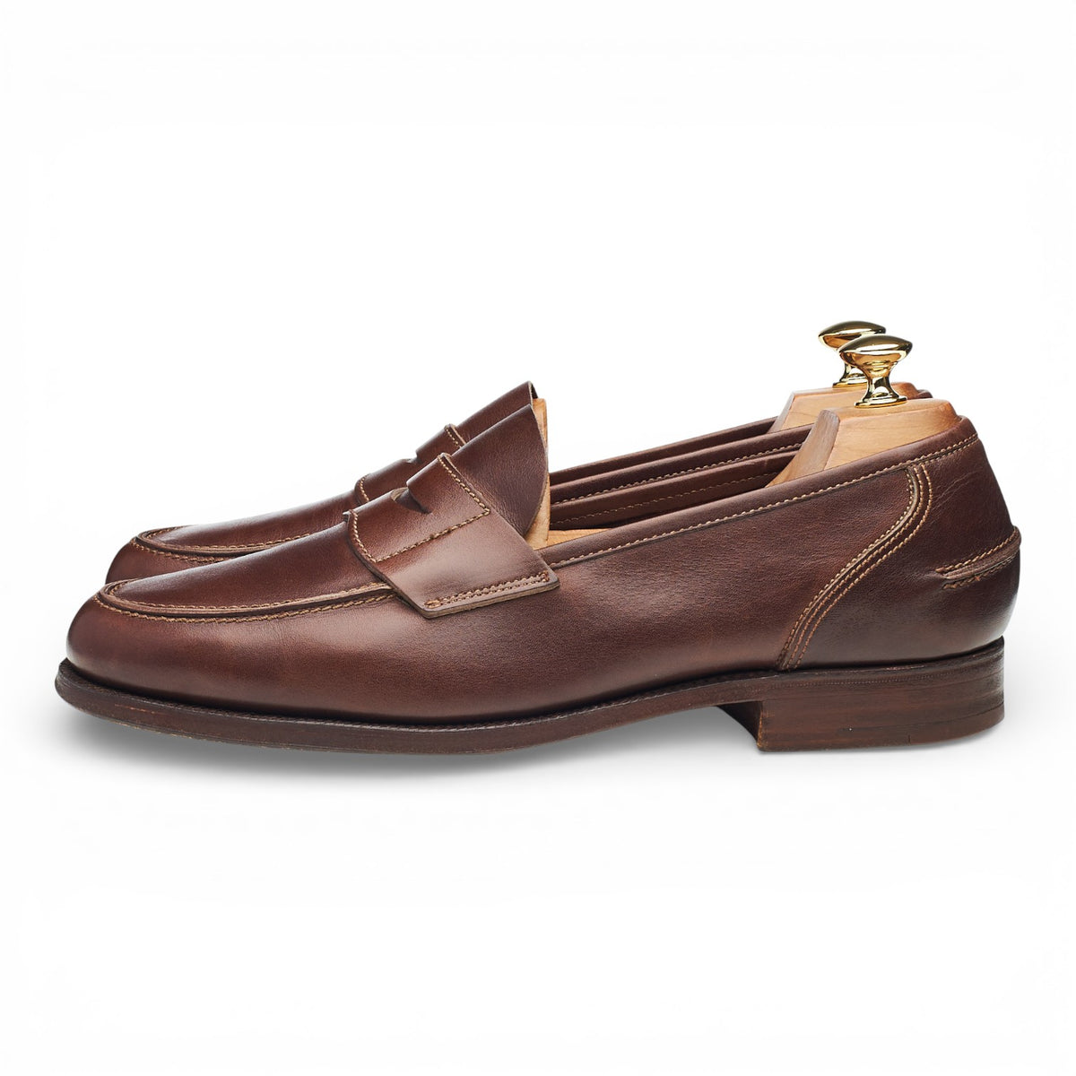 Ralph Lauren Brown Leather Loafers UK 9 US 10 D
