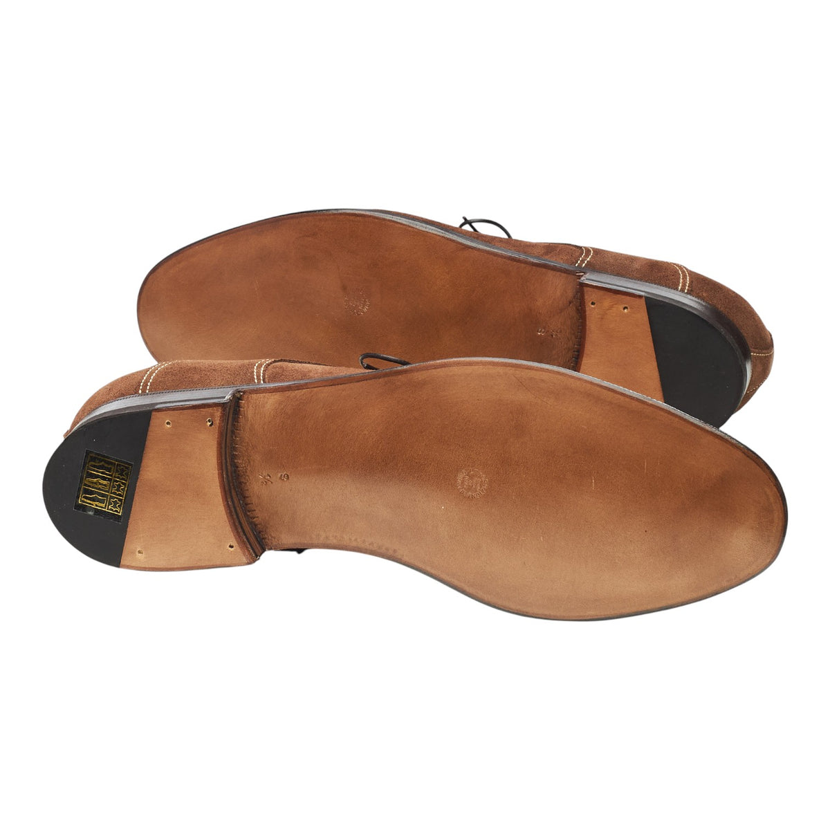 'Art. 3989' Brown Suede Apron Derby UK 8.5 F