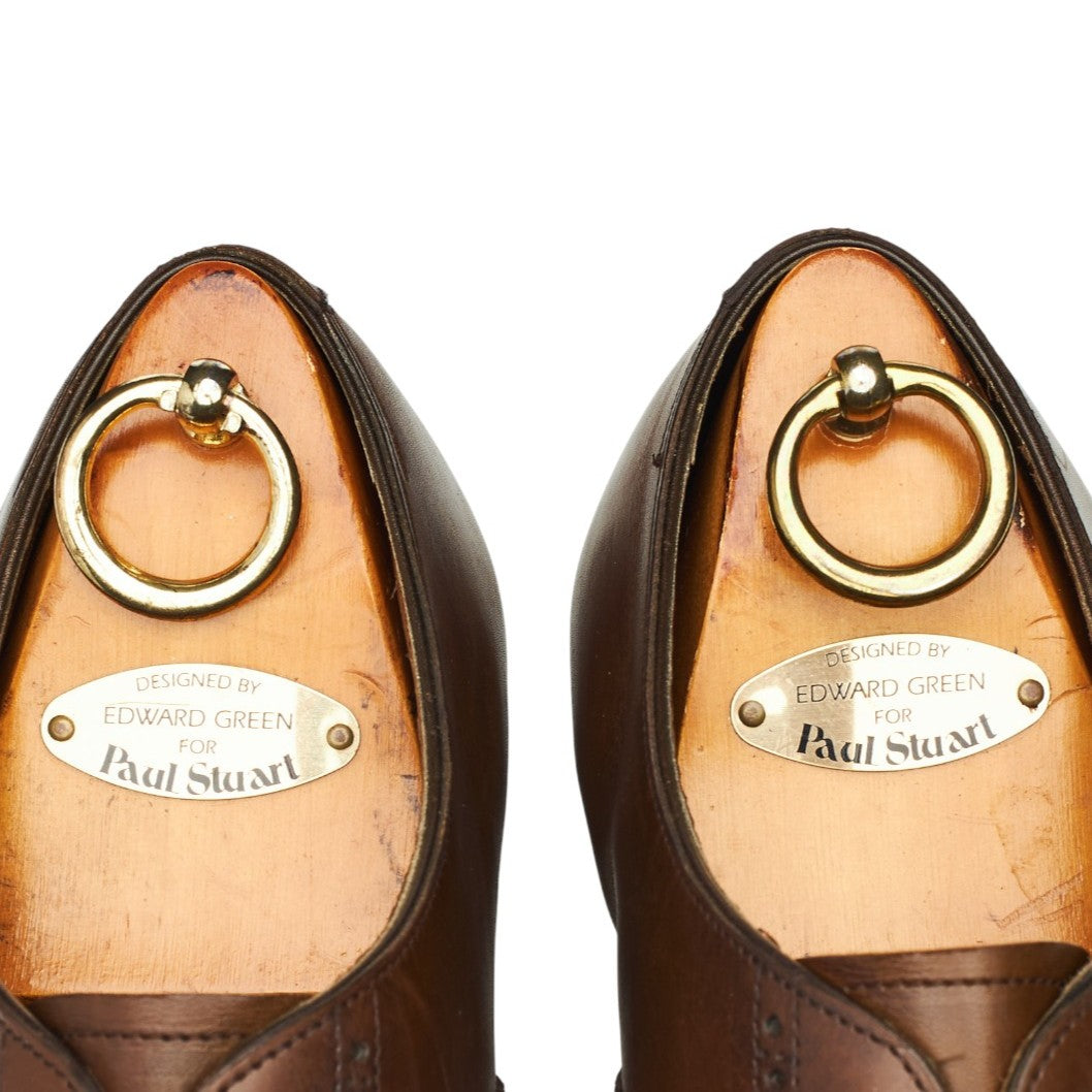 'Asquith' Brown Leather Oxford Brogues UK 9 F