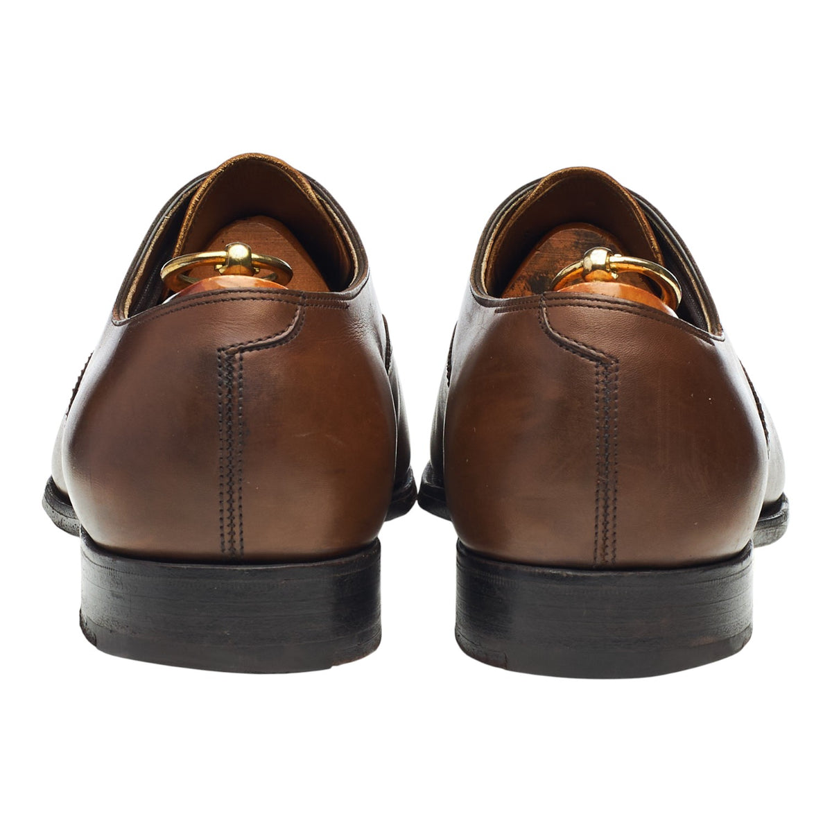 'Asquith' Brown Leather Oxford Brogues UK 9 F