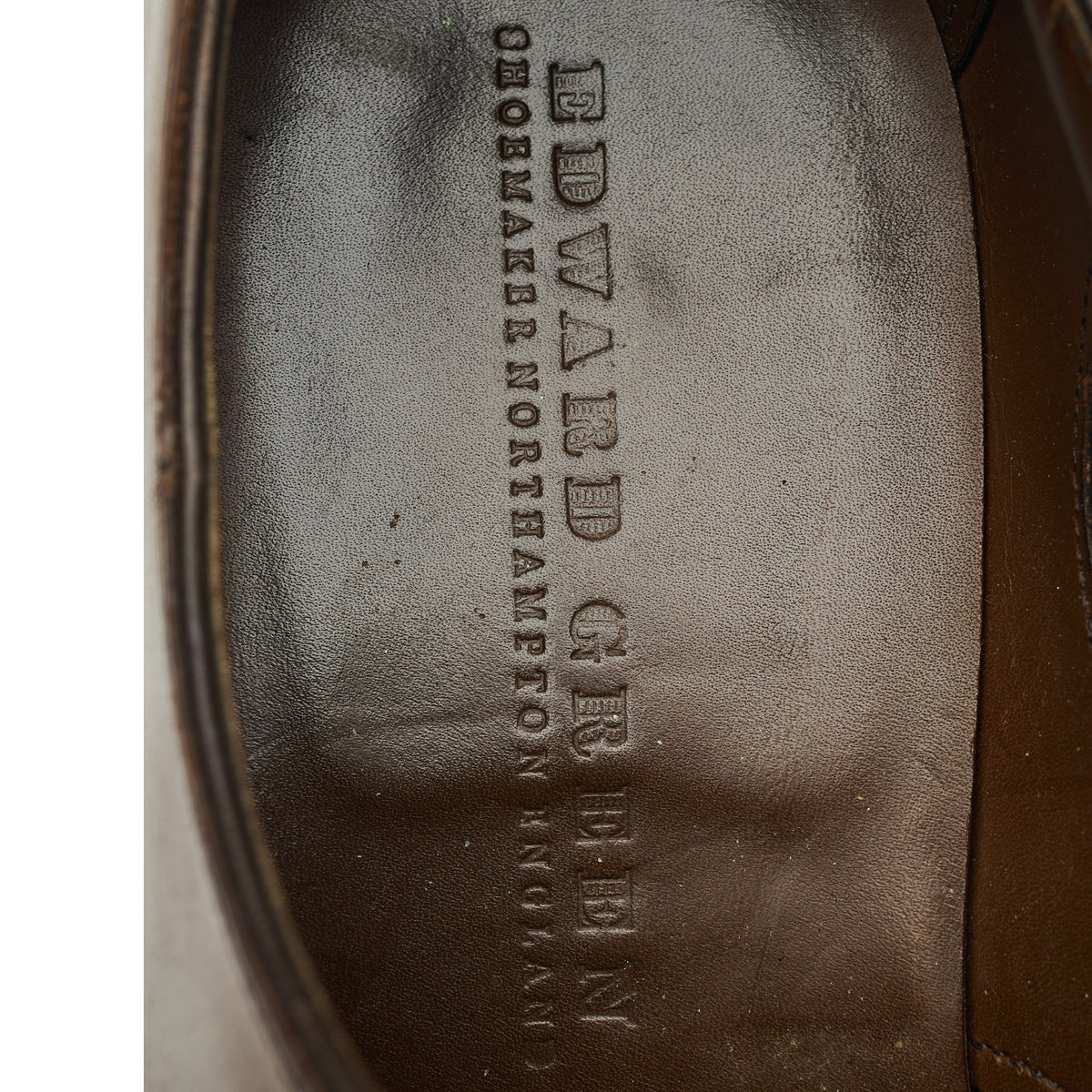 'Asquith' Brown Leather Oxford Brogues UK 9 F