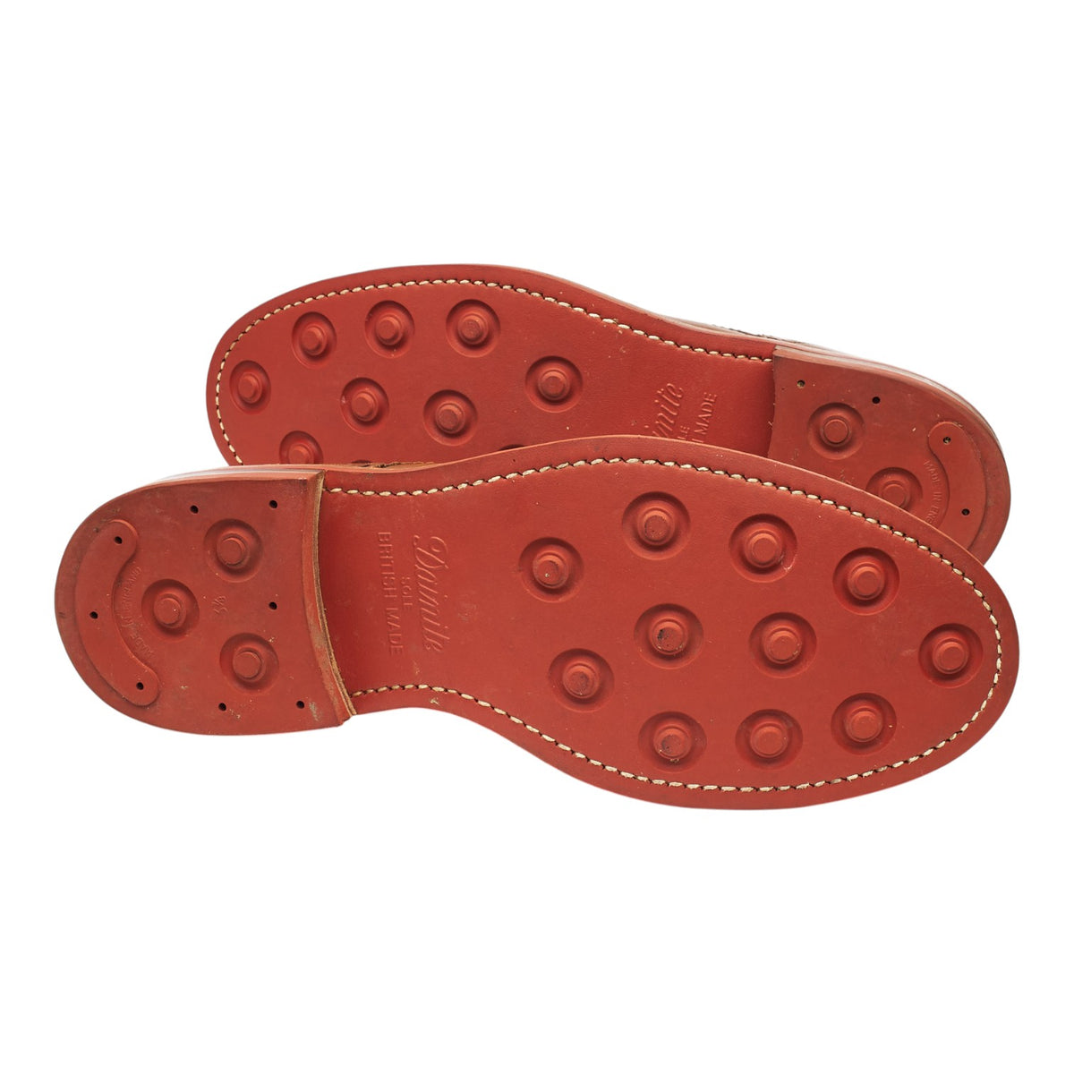 1880 'Worton' Tan Brown Derby Brogues UK 10.5 G