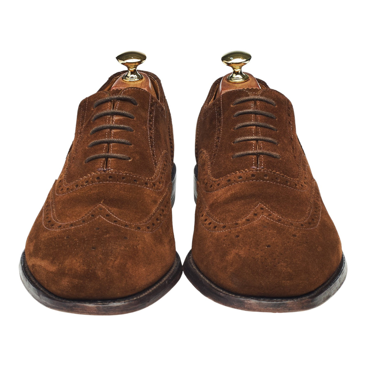 '202' Snuff Brown Suede Oxford Brogues UK 8 G