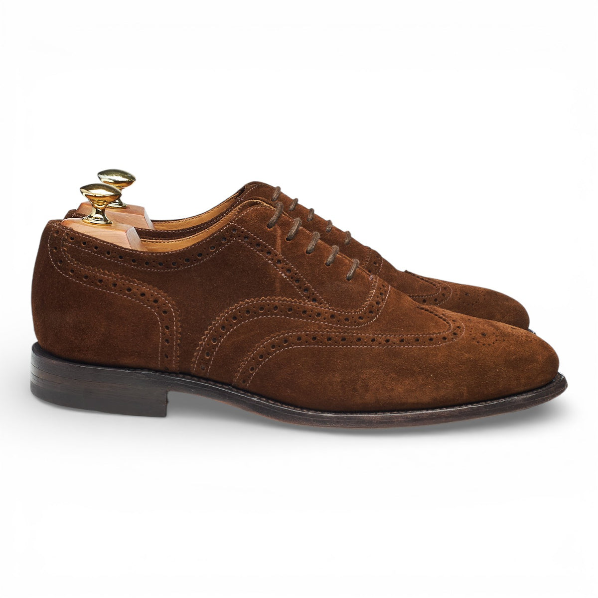 '202' Snuff Brown Suede Oxford Brogues UK 8 G