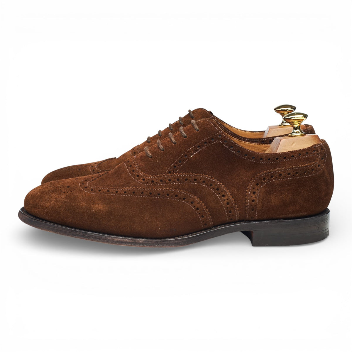 '202' Snuff Brown Suede Oxford Brogues UK 8 G