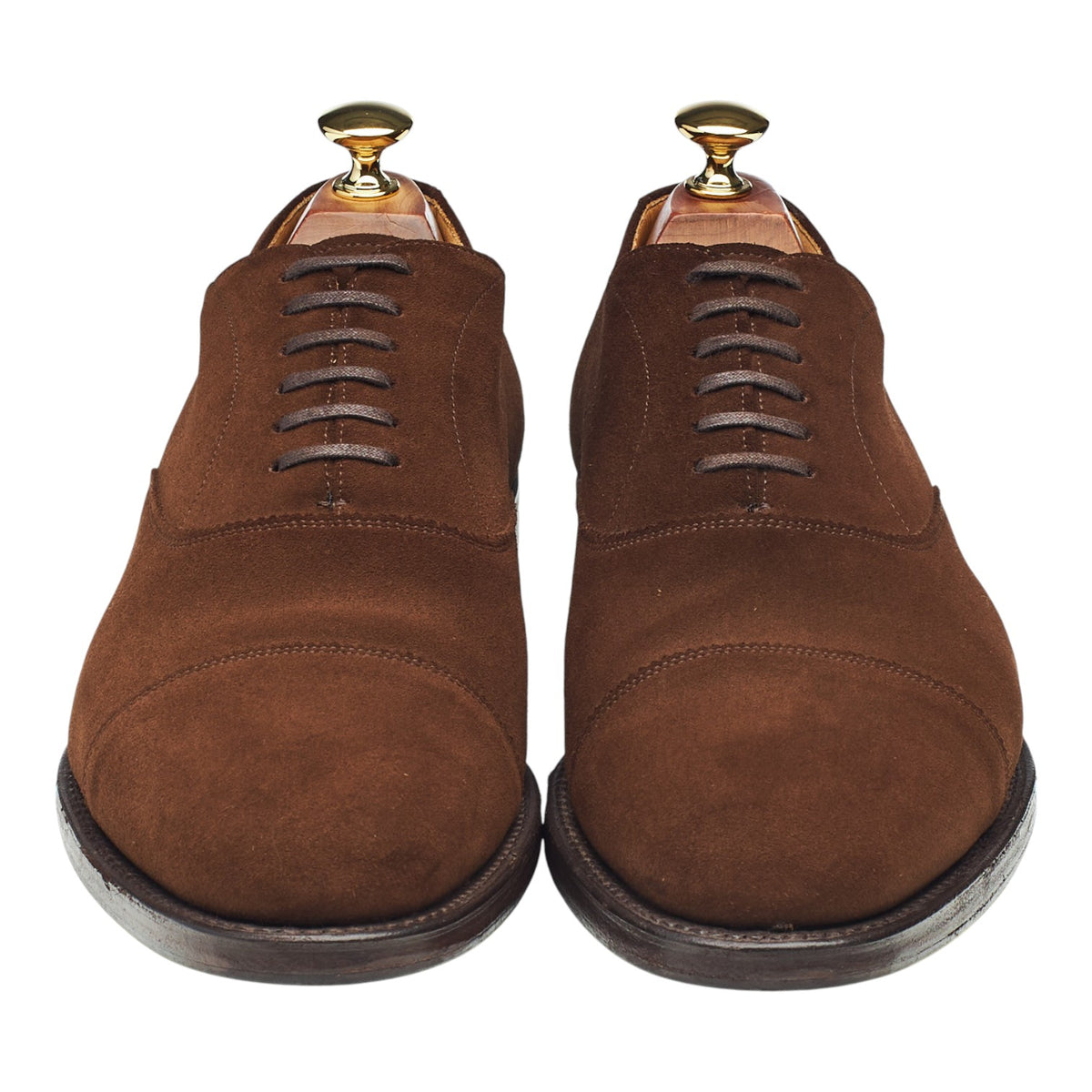 'Ilford' Brown Suede Oxford UK 8.5 F