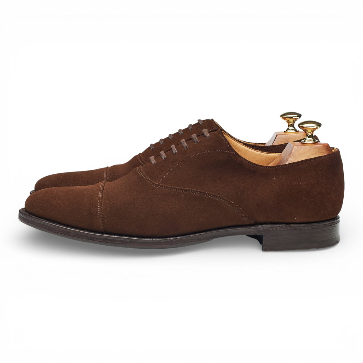 'Ilford' Brown Suede Oxford UK 8.5 F