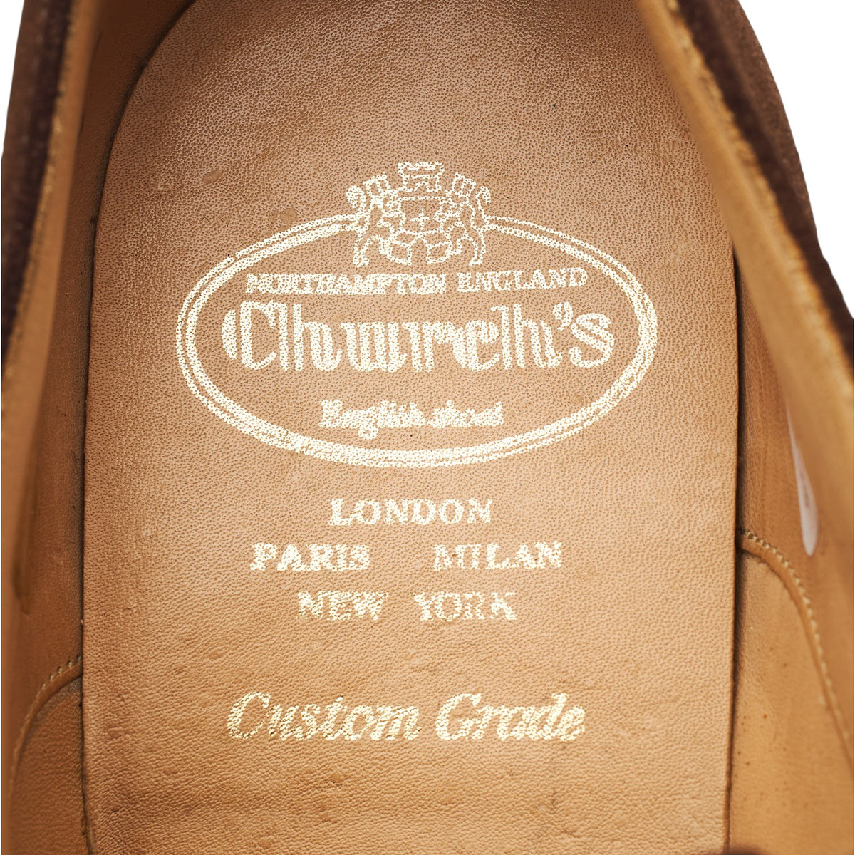 'Ilford' Brown Suede Oxford UK 8.5 F