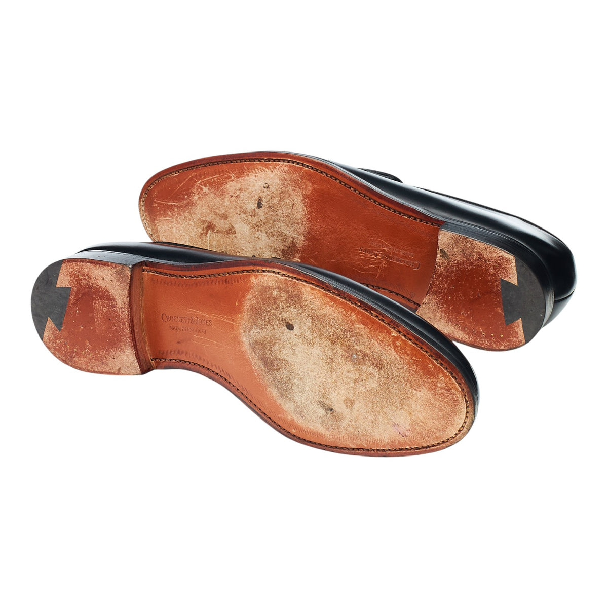 'Selby' Black Leather Butterfly Loafers UK 7.5 E