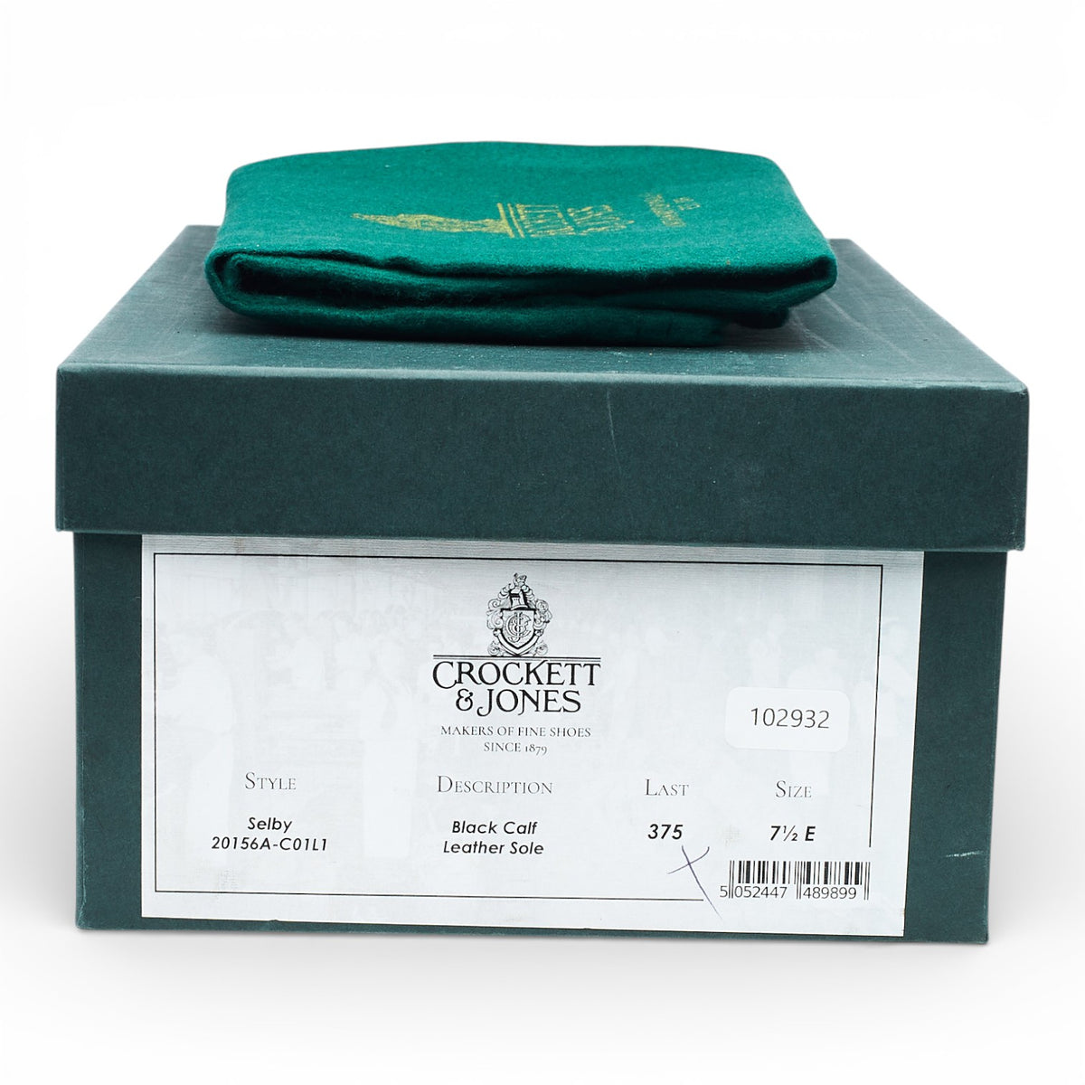 'Selby' Black Leather Butterfly Loafers UK 7.5 E