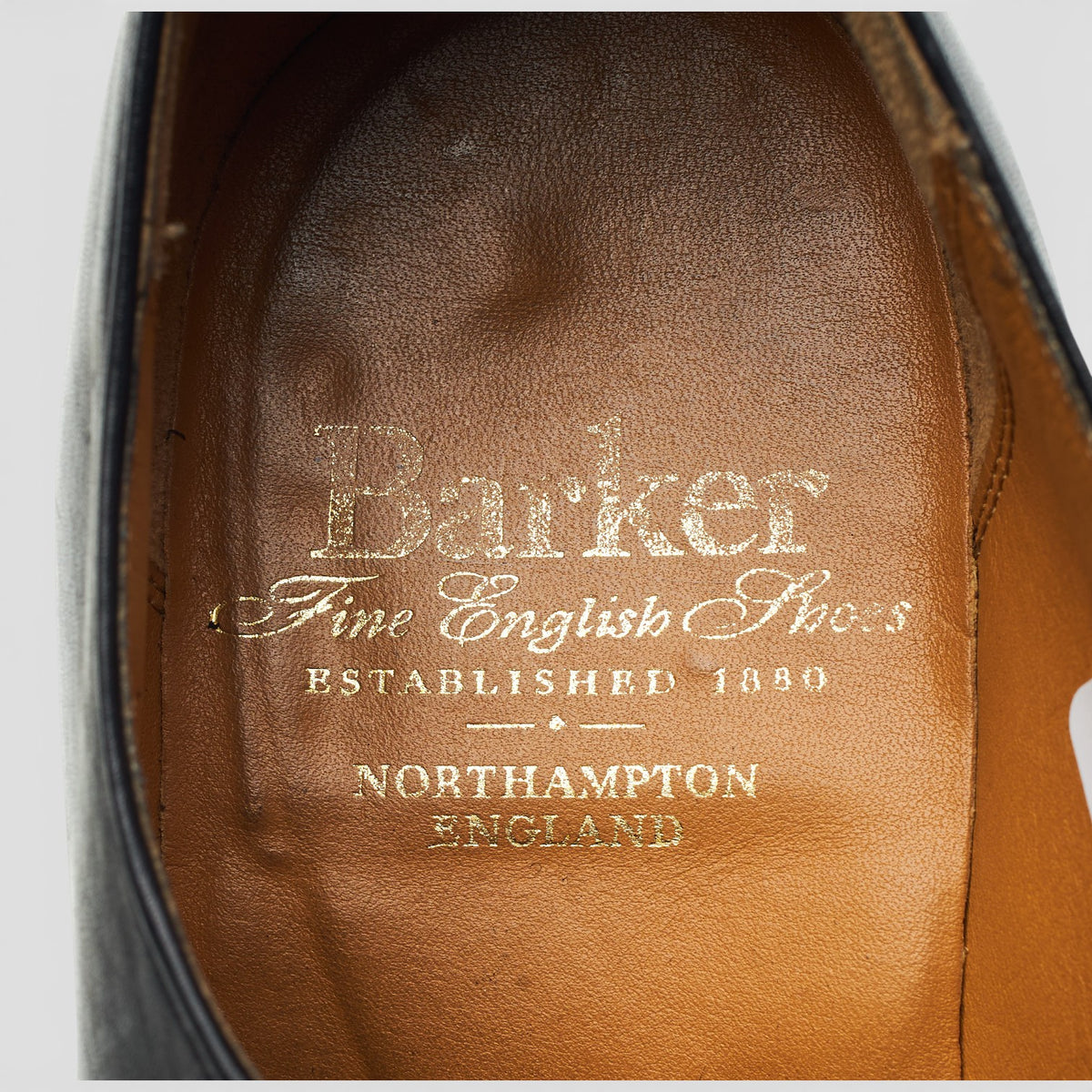 Black Leather Derby UK 7 E