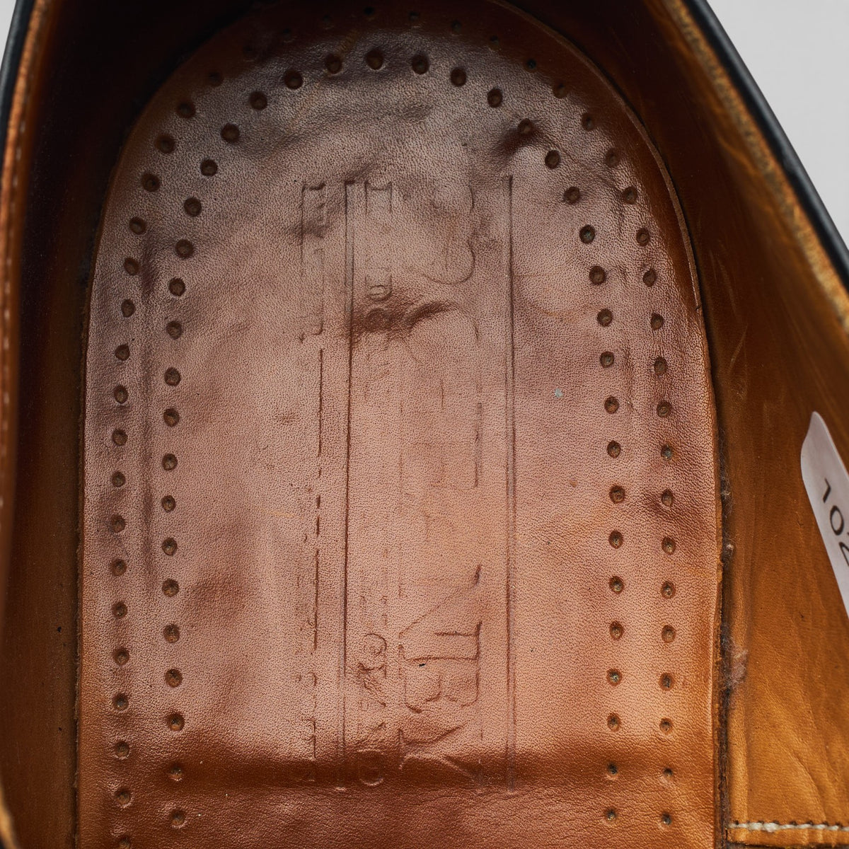 'Thorne' Black Leather Oxford Brogues UK 9 F