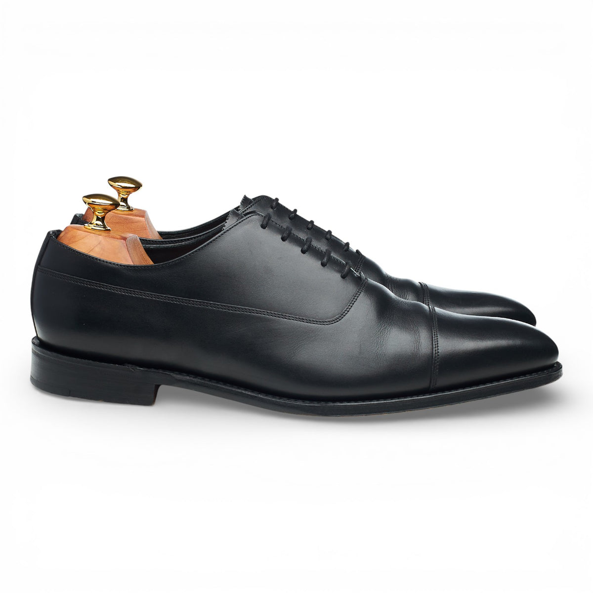 1880 Legacy 'Laxford' Black Leather Oxford UK 10 F