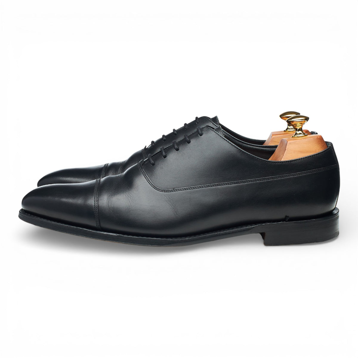 1880 Legacy 'Laxford' Black Leather Oxford UK 10 F