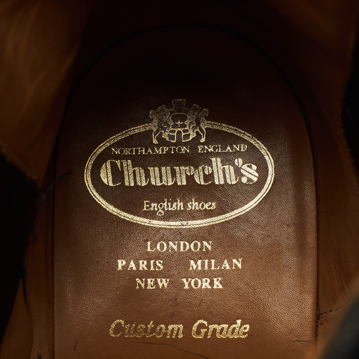 'Goodward' Black Leather Chelsea Boots UK 12 F