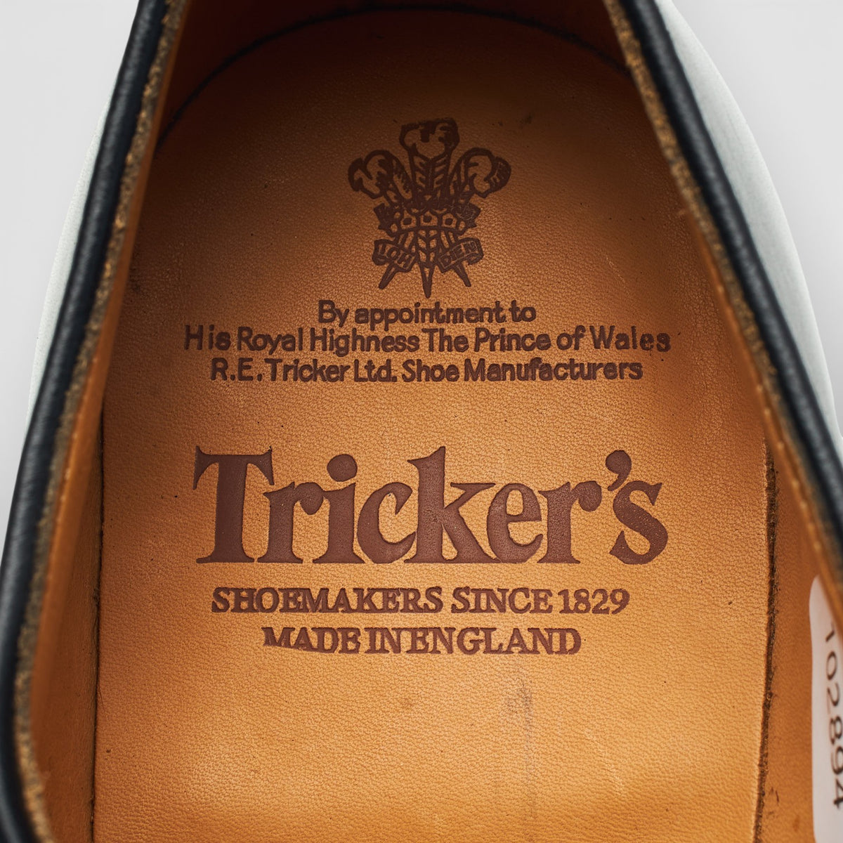 'Harrow' Black Leather Wholecut Oxford UK 9