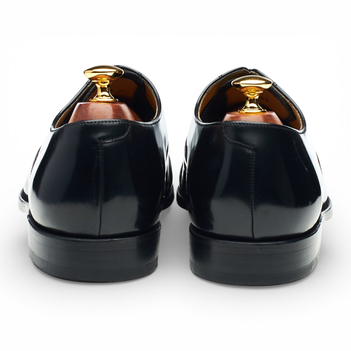 'Arnold' Black Leather Oxford UK 9.5 G