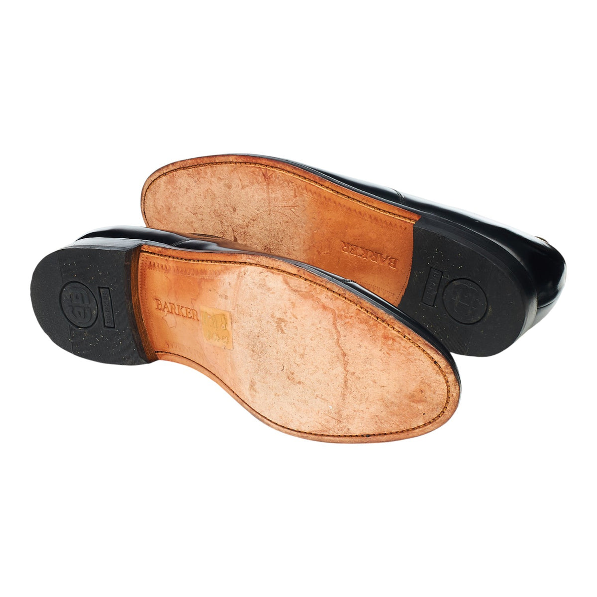 'Arnold' Black Leather Oxford UK 9.5 G