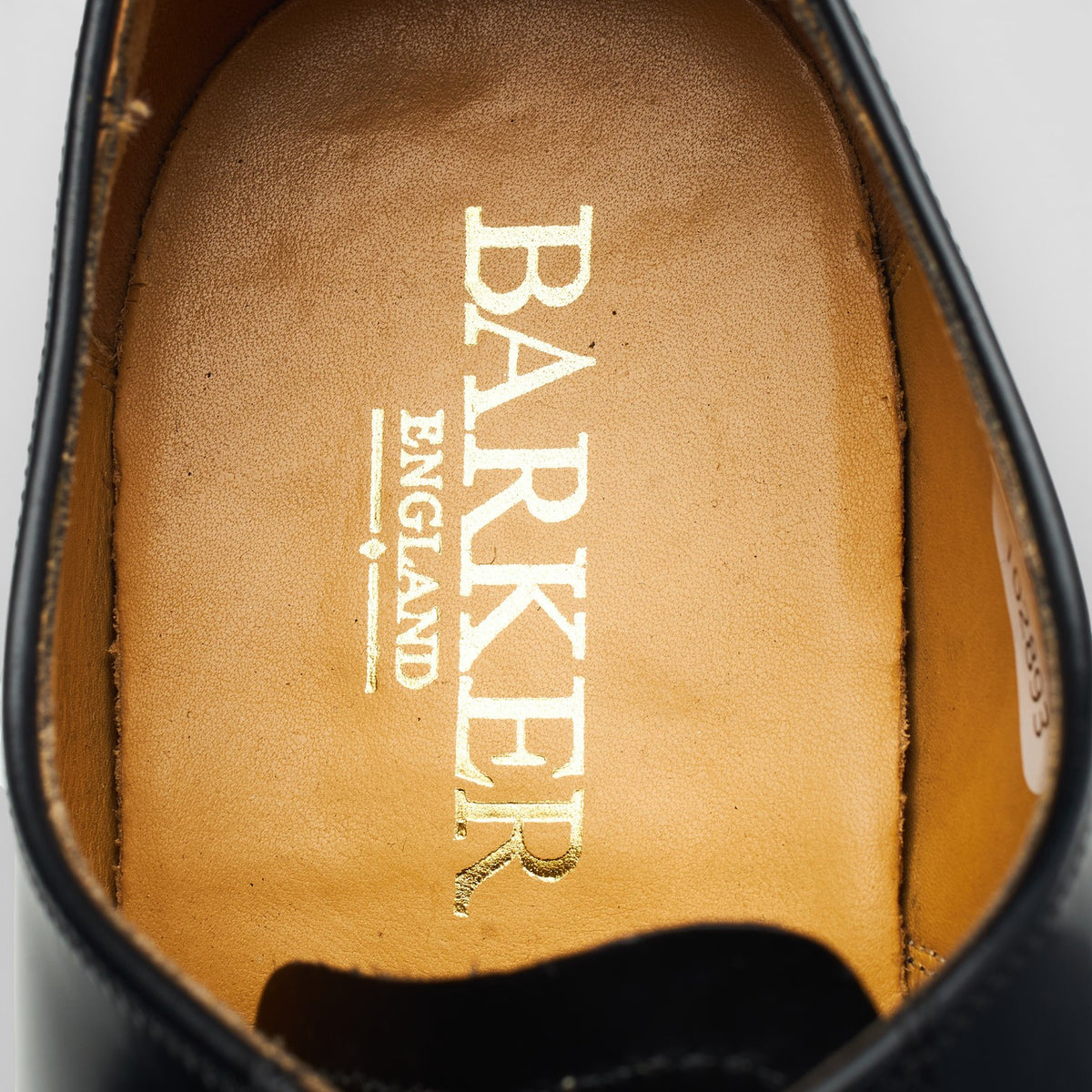 'Arnold' Black Leather Oxford UK 9.5 G