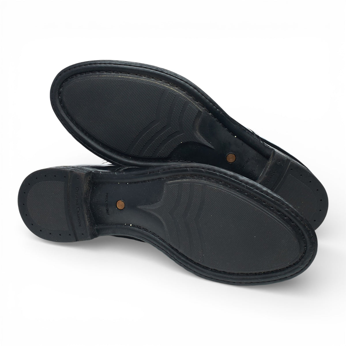 'Mavic 008' Black Leather Boots UK UK 9.5 EU 43.5