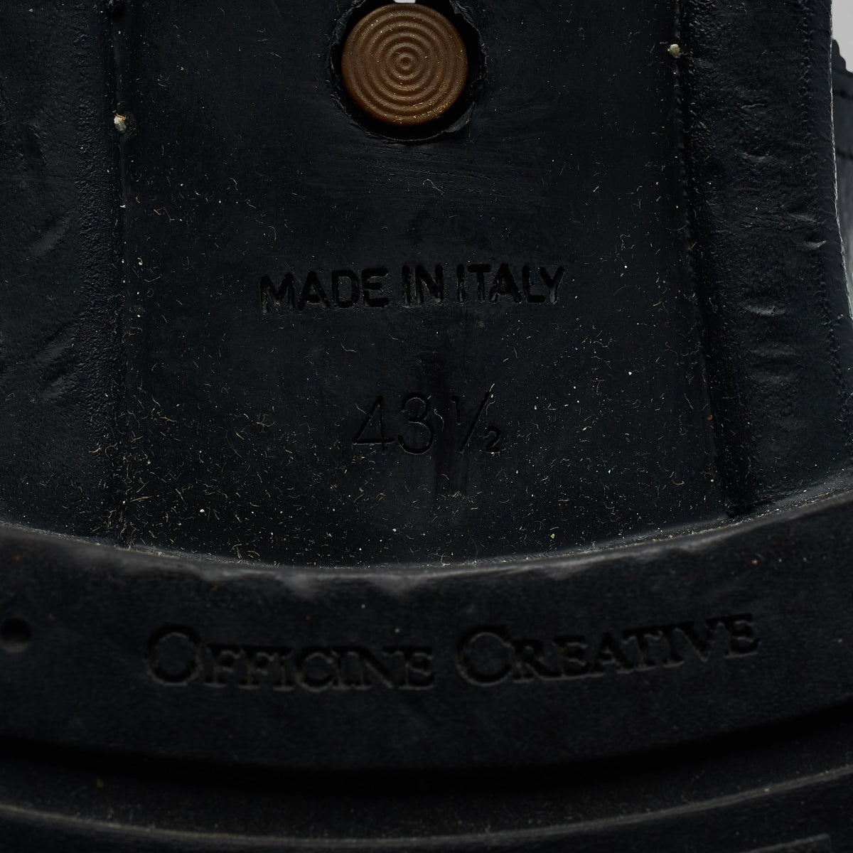 'Mavic 008' Black Leather Boots UK UK 9.5 EU 43.5