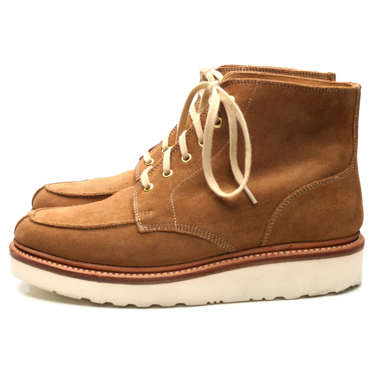 &#39;Buster&#39; Tan Brown Suede Boots UK 6 G