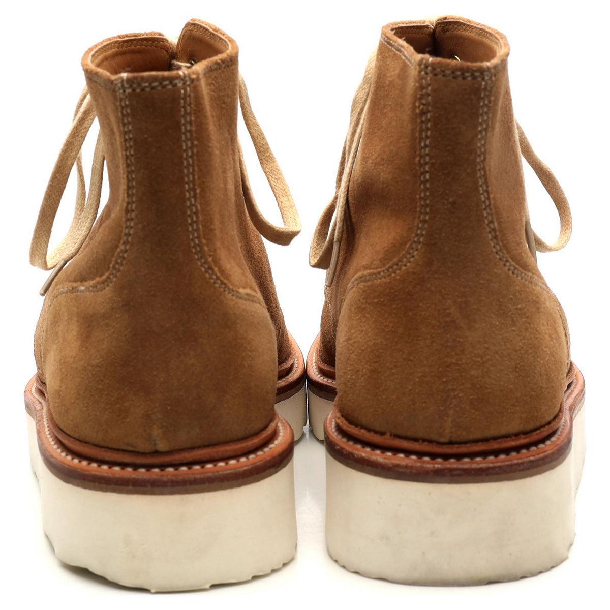 &#39;Buster&#39; Tan Brown Suede Boots UK 6 G