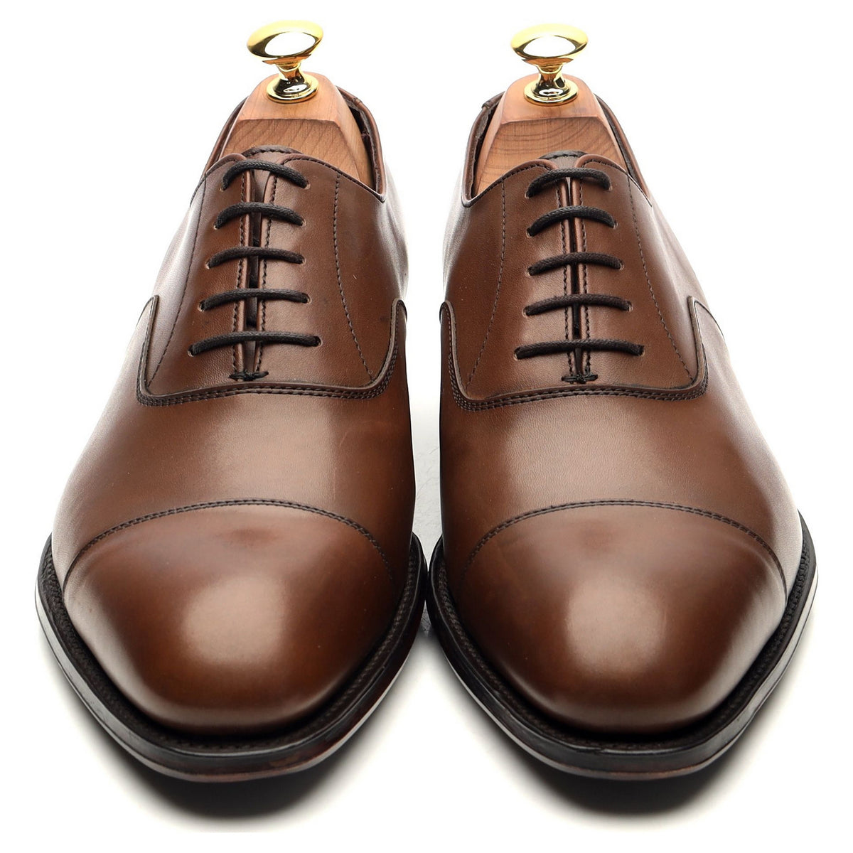 Brown Leather Oxford UK 7.5 DX