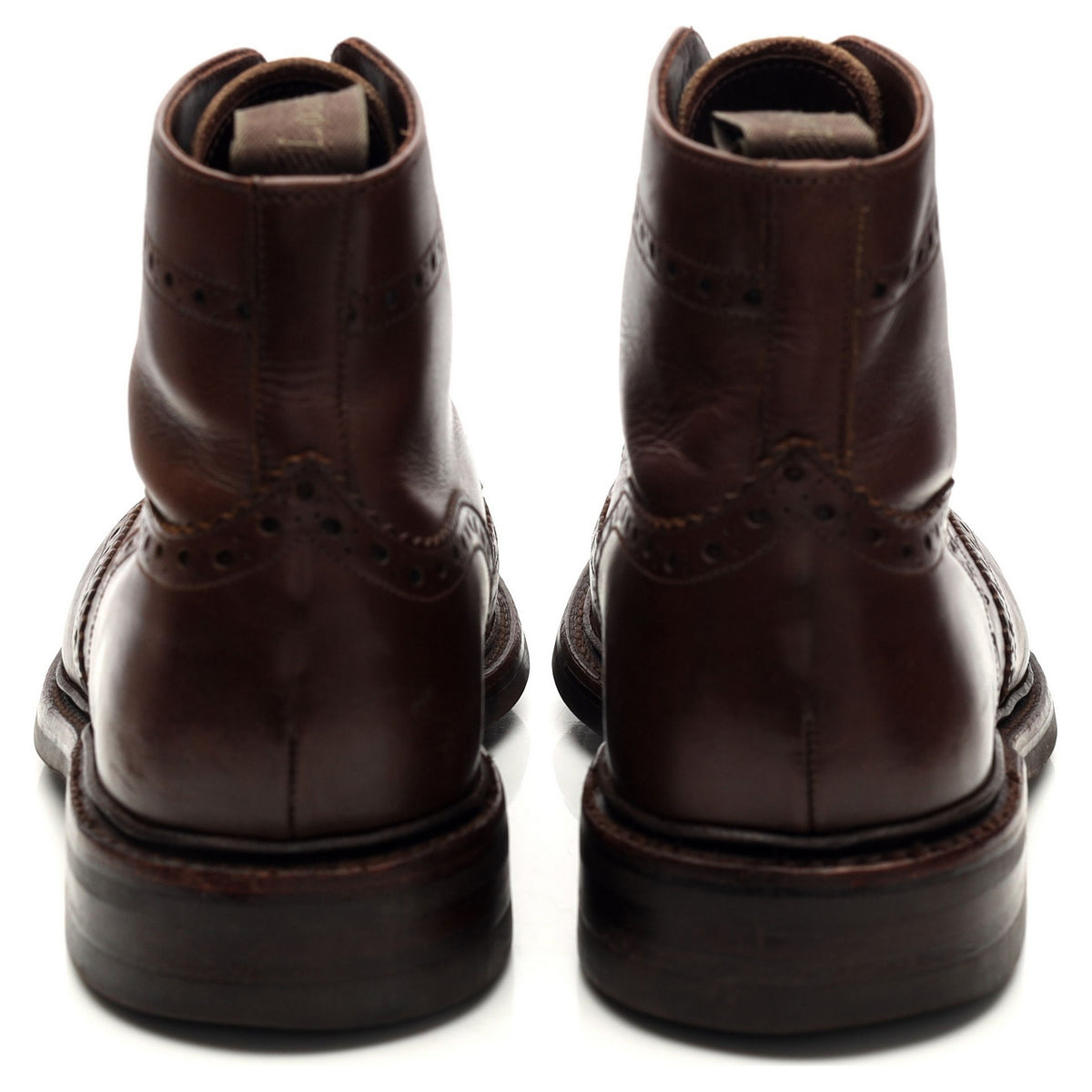 1880 &#39;Litchfield&#39; Dark Brown Leather Boots UK 7 F