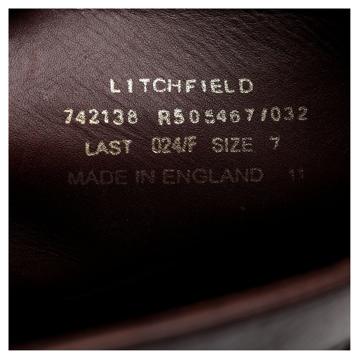 1880 &#39;Litchfield&#39; Dark Brown Leather Boots UK 7 F
