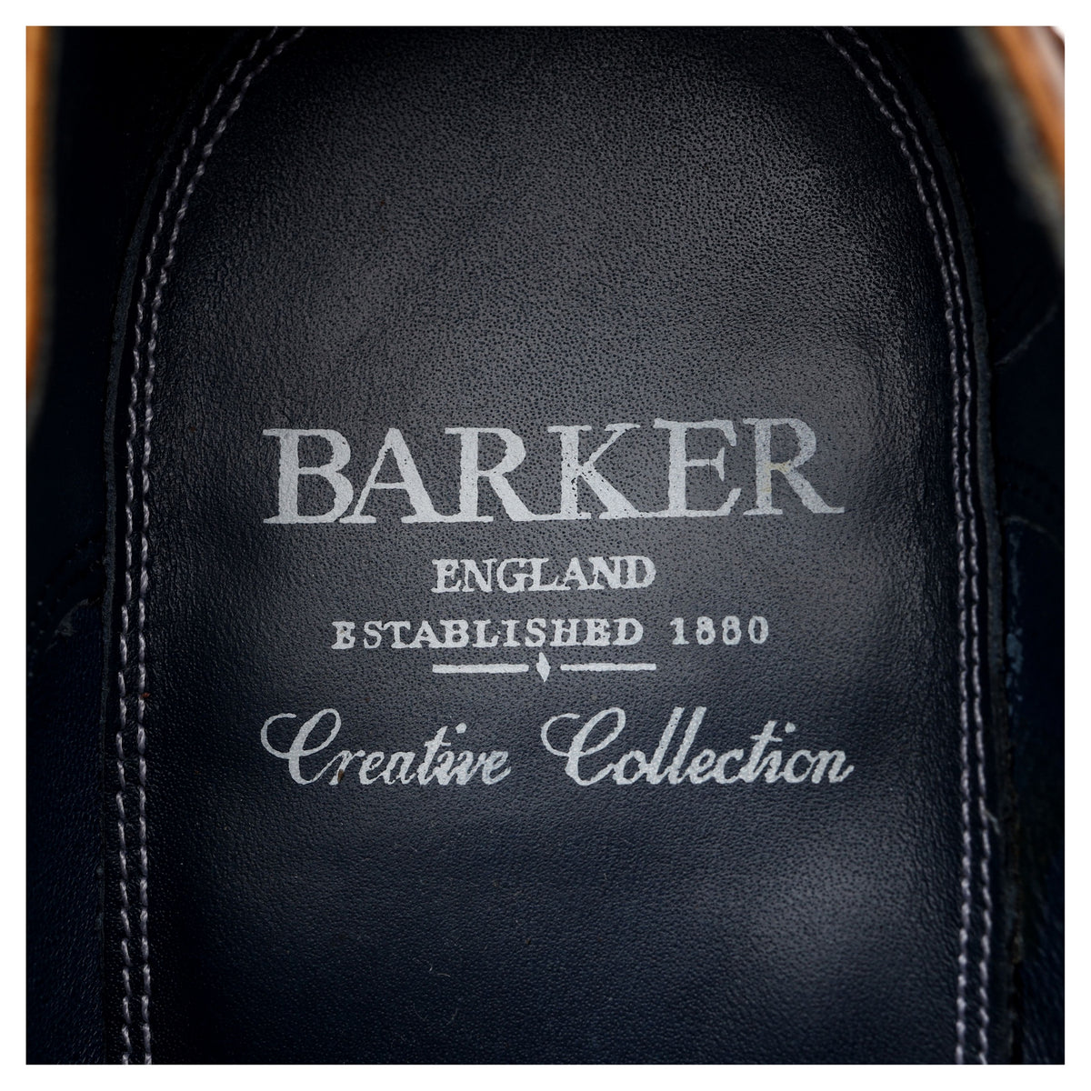 &#39;Grant&#39; Tan Brown Leather Oxford UK 7 F