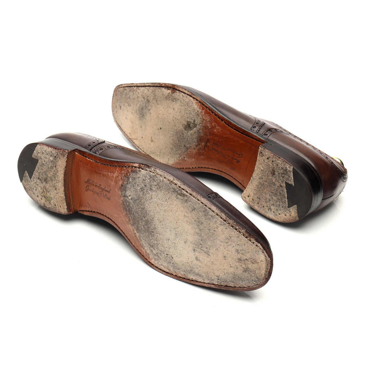 &#39;Islington&#39; Dark Brown Oxford Brogues UK 7 F