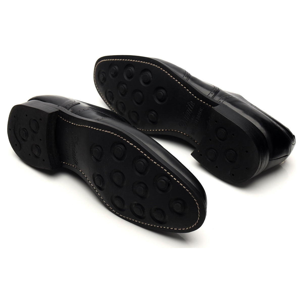 &#39;Loddington R&#39; Black Leather Oxford Brogues UK 7 F