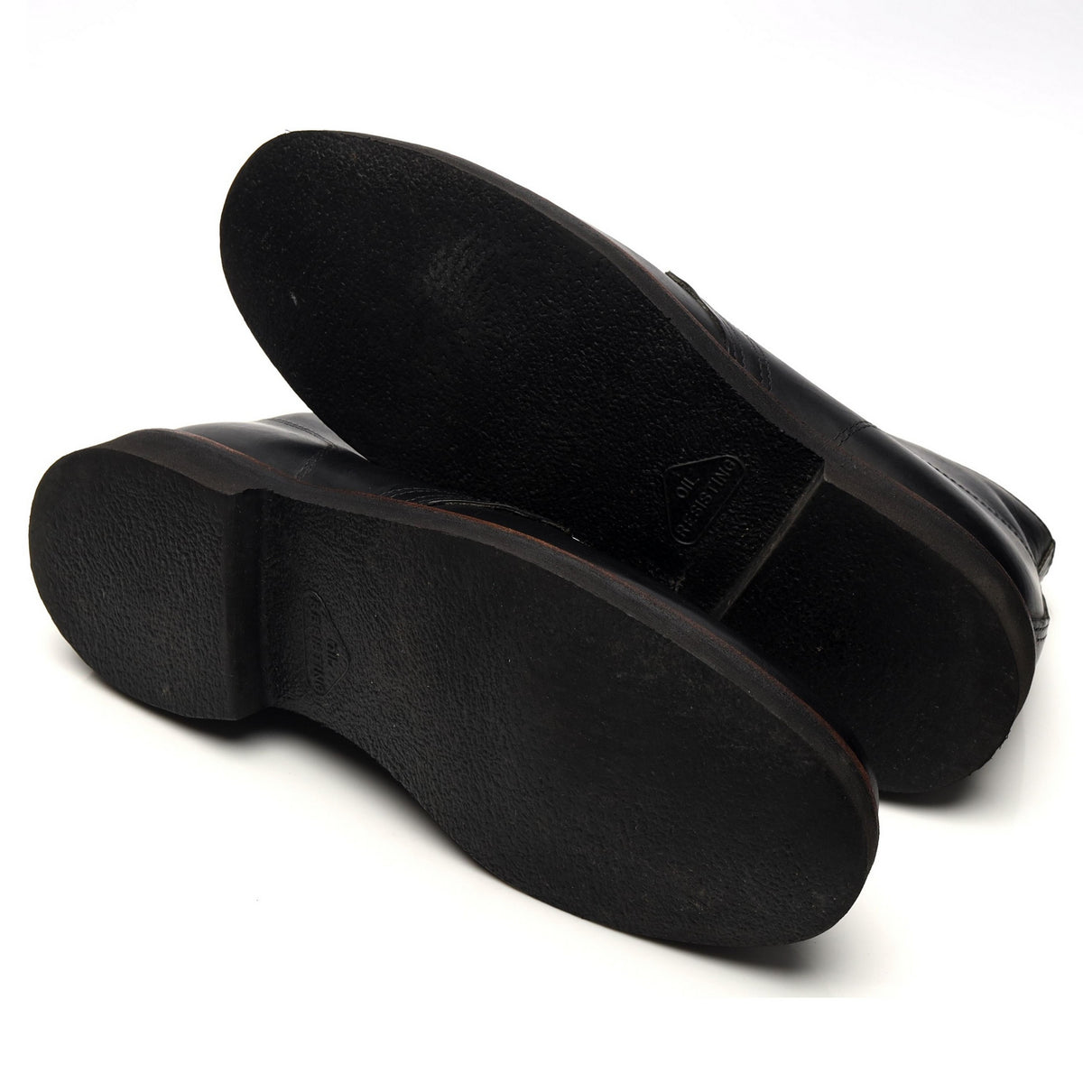 &#39;9216&#39; Black Leather Foreman Chukka Boots UK 8.5 US 9.5 D
