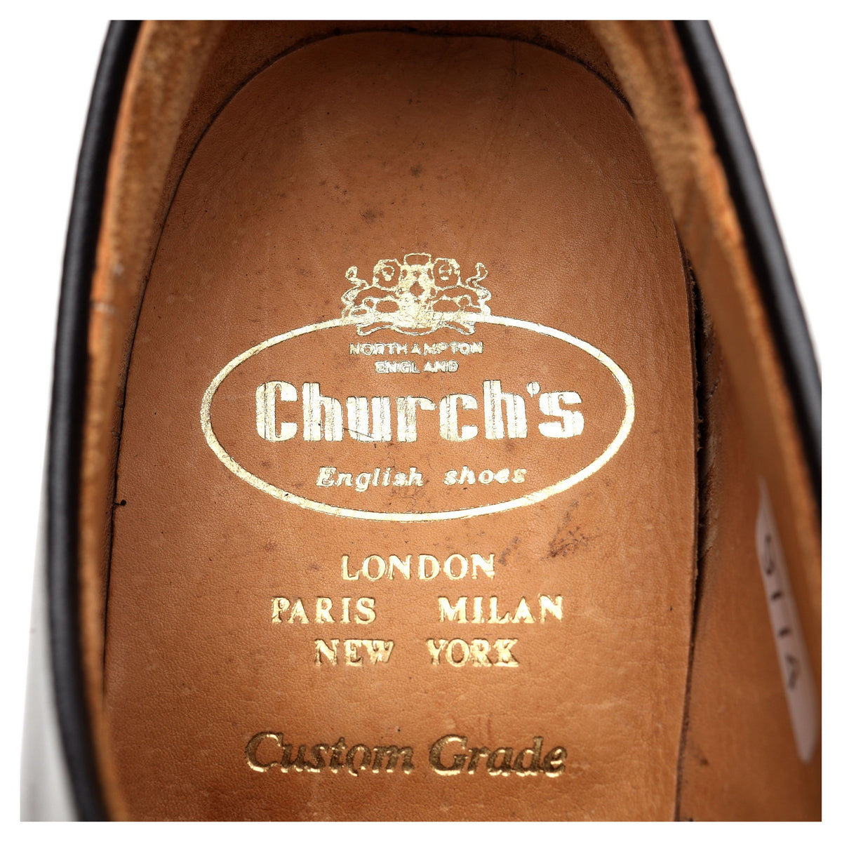 &#39;Anglesey&#39; Brown Leather Derby UK 8.5 F