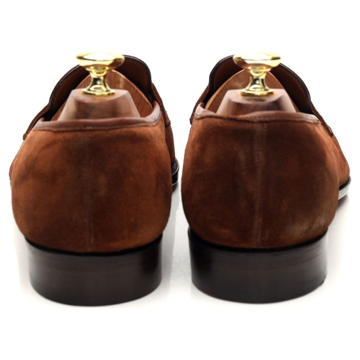 &#39;Chadwick&#39; Snuff Brown Suede Loafers UK 7.5 EX