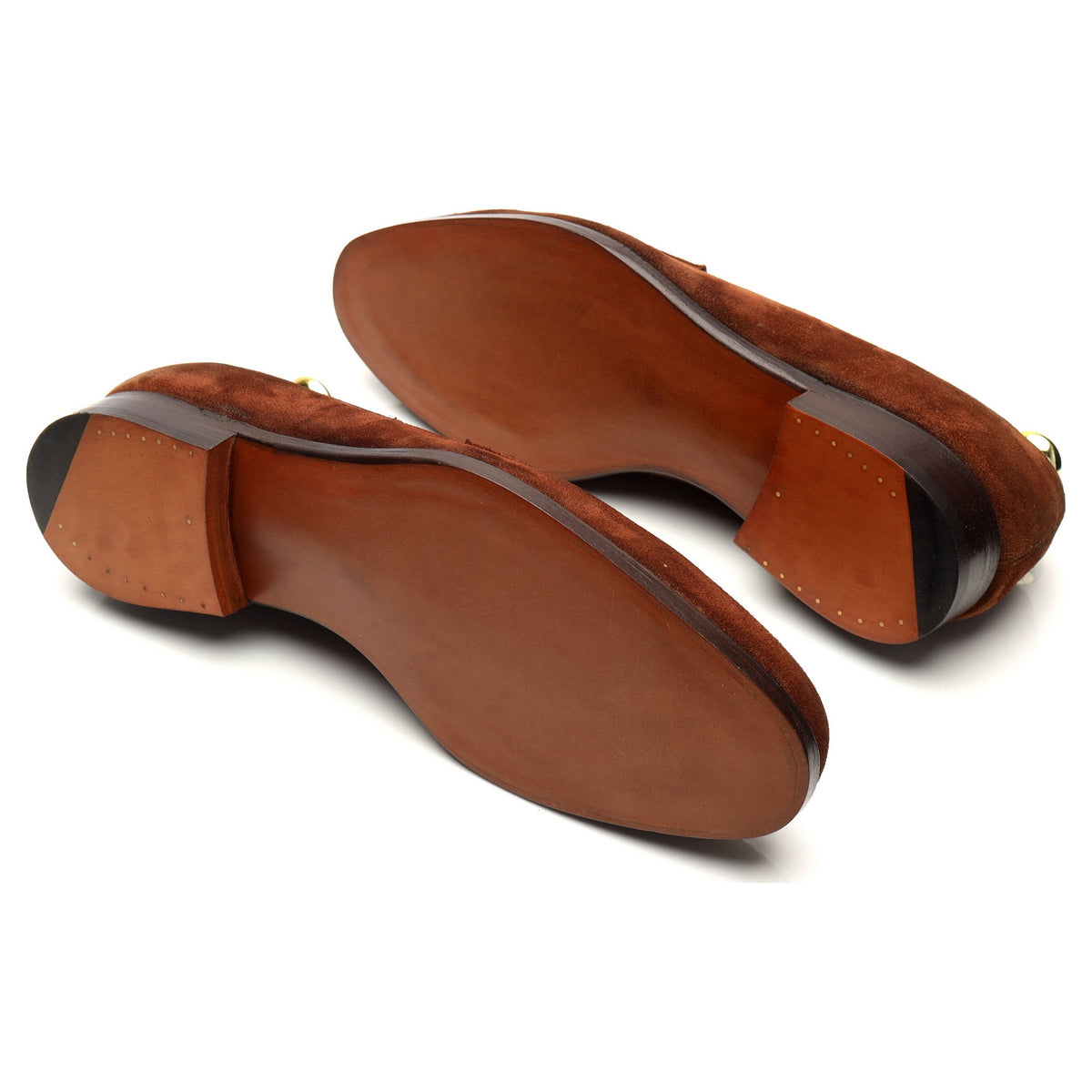 &#39;Chadwick&#39; Snuff Brown Suede Loafers UK 7.5 EX
