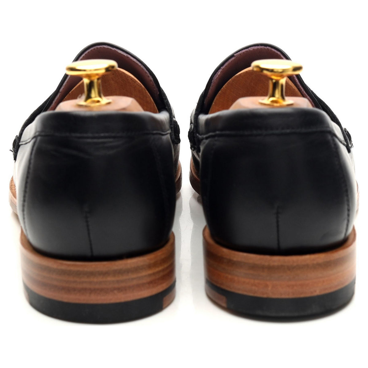 Mocassins en cuir noir « Harriet » pour femme, pointure UK 6,5 D