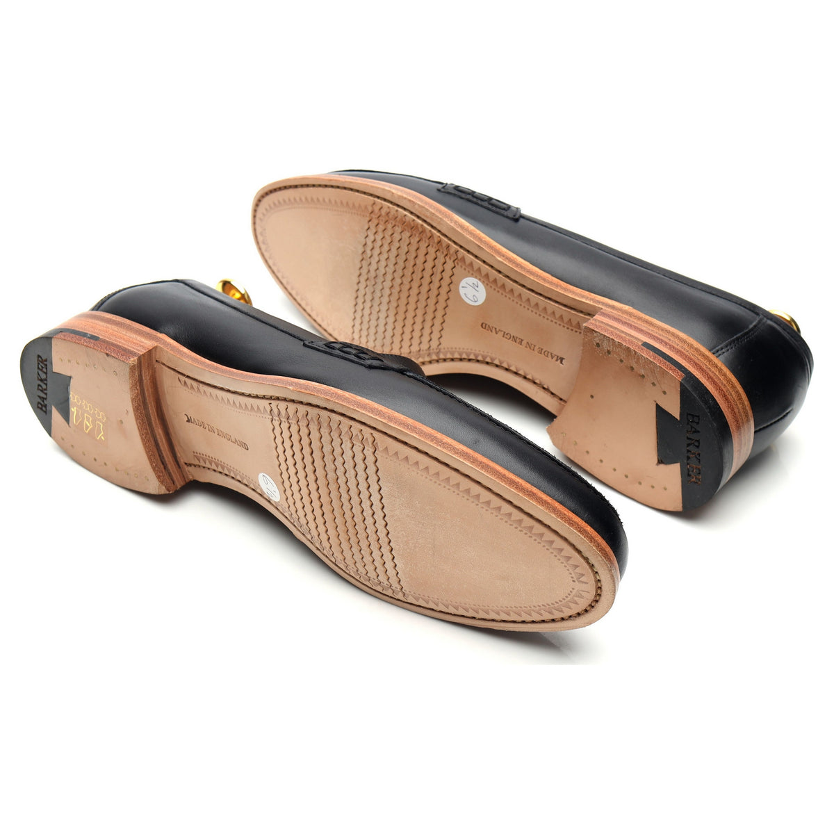 Mocassins en cuir noir « Harriet » pour femme, pointure UK 6,5 D
