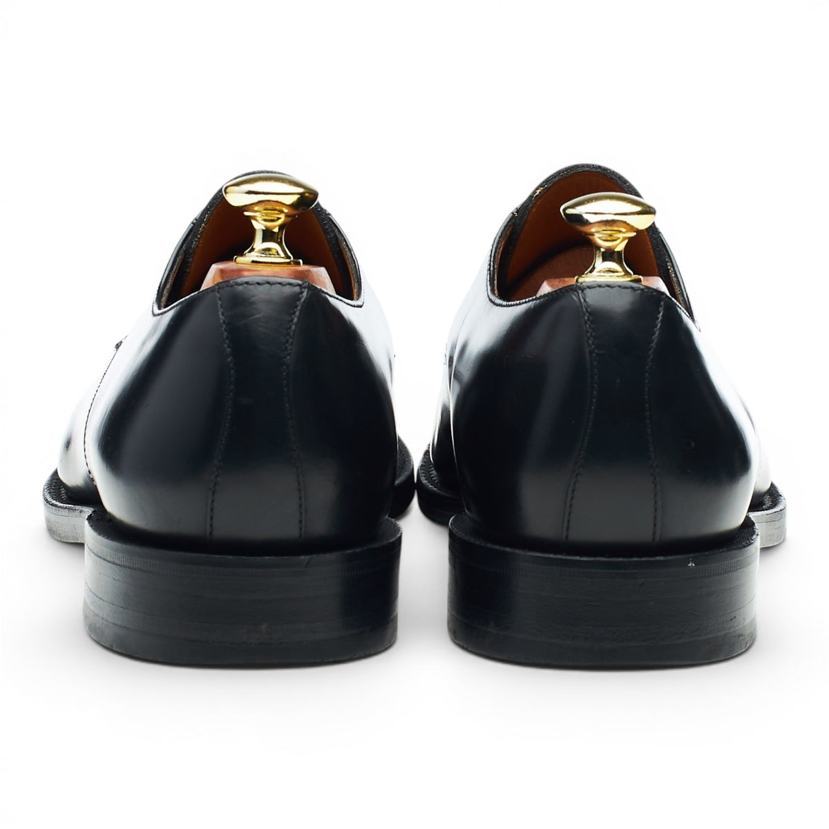 '205B' Black Leather Derby UK 7.5 F