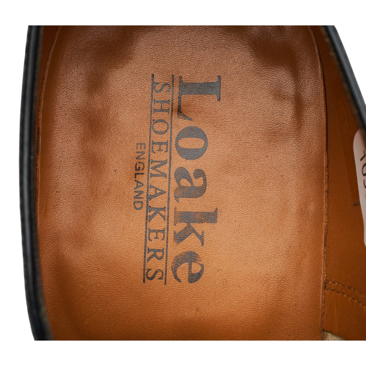 '205B' Black Leather Derby UK 7.5 F