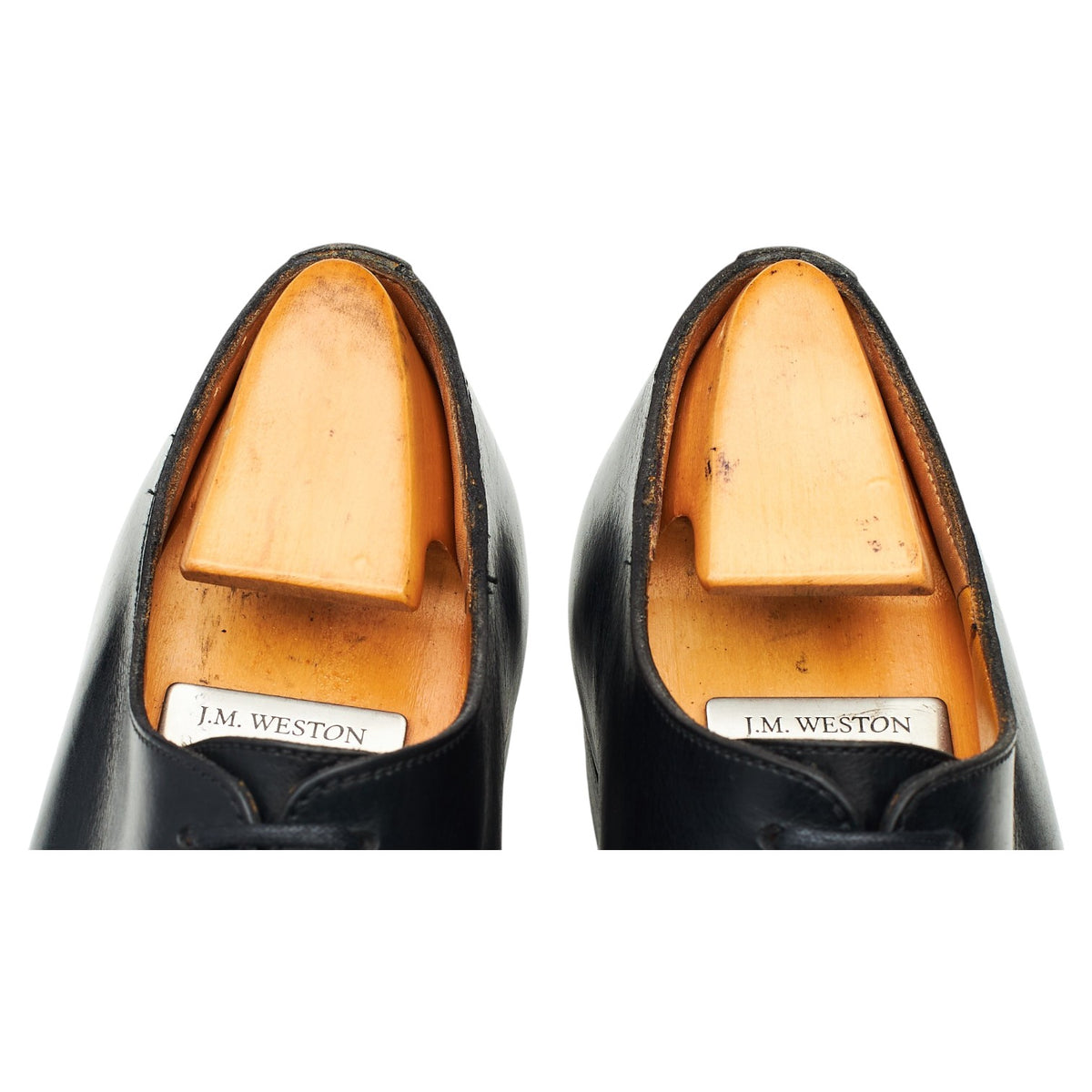 '423' Black Leather Oxford 6 D UK 6.5