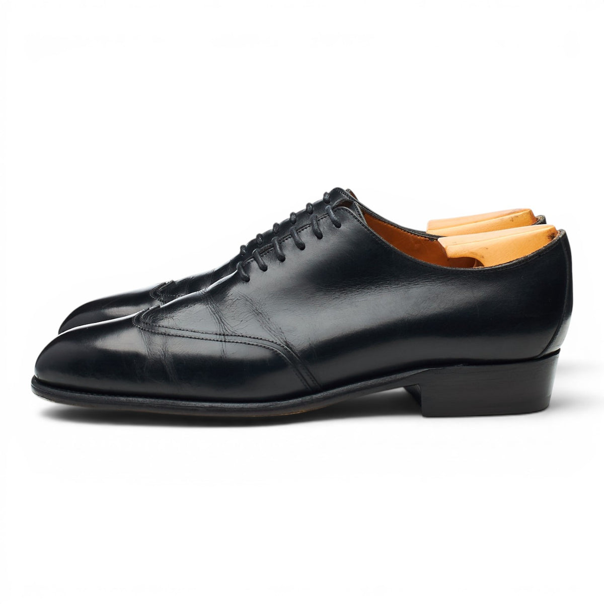 '423' Black Leather Oxford 6 D UK 6.5