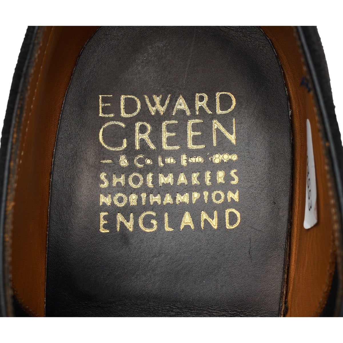 'Dover' Black Suede Split Toe Derby UK 8.5 E