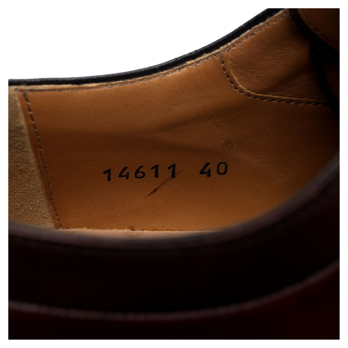 Brown Leather Derby UK 6 EU 40