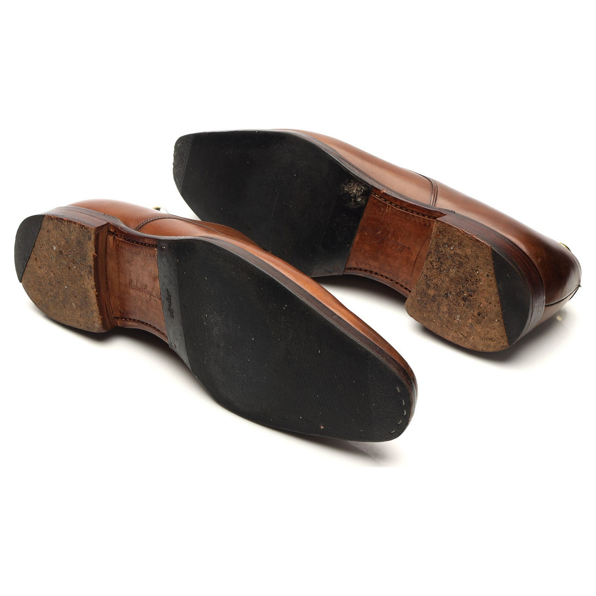 &#39;Liverpool&#39; Brown Leather Derby UK 7.5 F