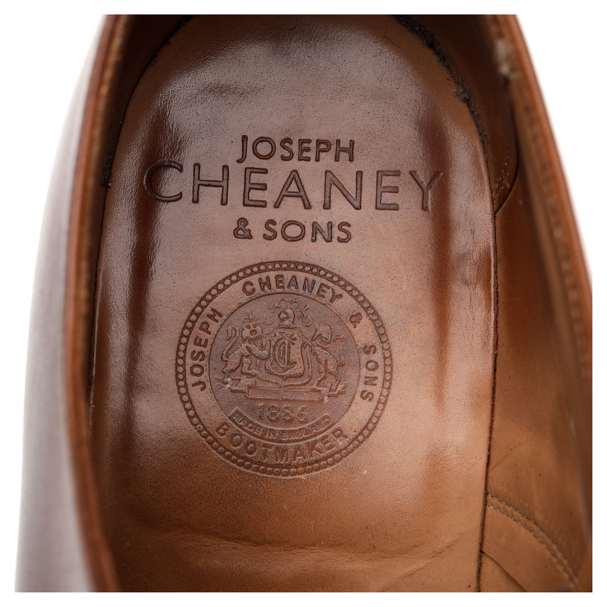 &#39;Liverpool&#39; Brown Leather Derby UK 7.5 F