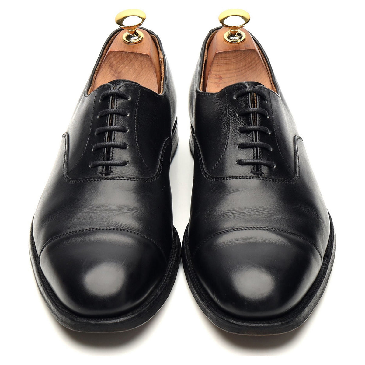 &#39;Dorset 2&#39; Black Leather Oxford UK 6.5 E