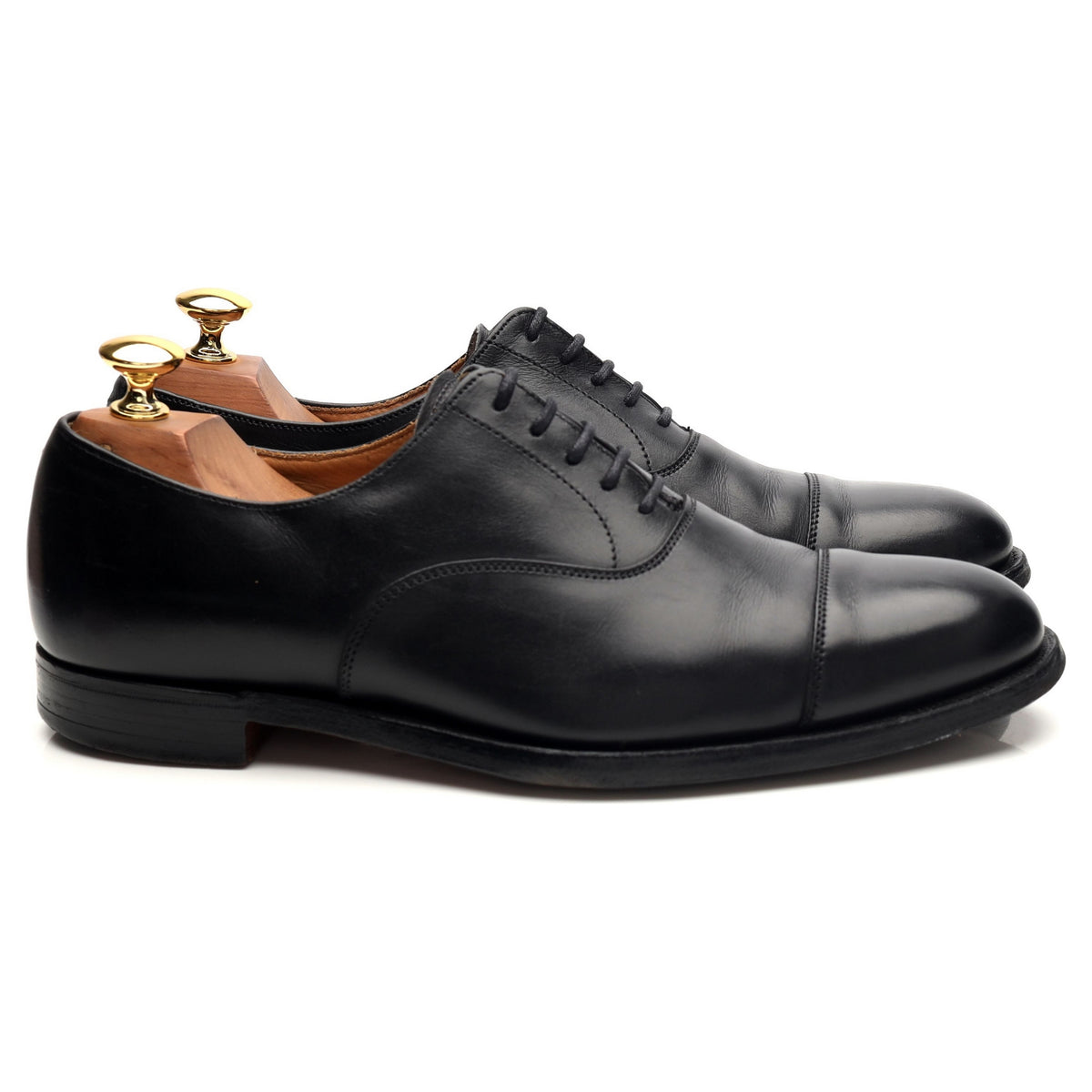 &#39;Dorset 2&#39; Black Leather Oxford UK 6.5 E
